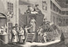 BUILDINGS. Country Inn Yard 1845 old antique vintage print picture