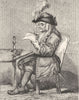 POLITICS. The Politician 1845 old antique vintage print picture