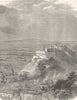 AUSTRIA. Salzburg and Mountains of Tyrol 1893 old antique print picture