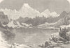 SIKKIM. Chola Lake & Pass, Himalayas. Kanchanjunga. Tso/Chho Lhamo Cholamu 1893