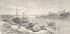 Barrakpur/Barrackpore. Cantonment on the Hugli, near Calcutta Kolkata 1893