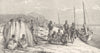 EAST AFRICA. Native Chiefs with their Vessels on Lake Tanganyika. Tribal 1893