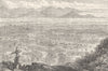 DOMINICAN REPUBLIC. The Vega Real, from Santo Cerro, Santo Domingo 1893 print