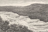 NEW ZEALAND. Pink Terraces at Lake Rotomahana destroyed by Eruption 1886 1893