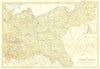 GERMAN EMPIRE EAST. Prussia Saxony Mecklenburg Silesia. BLACKIE 1893 old map