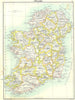 IRELAND. Ireland 1900 old antique vintage map plan chart