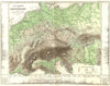 DEUTSCHLAND. Fluss Berckarte; Germany Europe 1879 old antique map plan chart