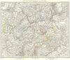 GERMANY. Deutschland Schweiz; Strasbourg; Metz 1879 old antique map plan chart