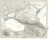 SUD-RUSSLAND KAUKASIEN. Ararat; Tblisi Georgia 1879 old antique map plan chart