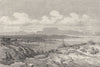 SPAIN. The lake of Albufera 1881 old antique vintage print picture