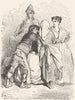 SPAIN. Market-Gardeners, Murcia 1881 old antique vintage print picture