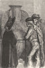 SPAIN. The vase of the Alhambra 1881 old antique vintage print picture