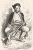 SPAIN. Nevero of the Sierra Nevada 1881 old antique vintage print picture