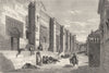SPAIN. Exterior of the Mosque of Cordoba 1881 old antique print picture