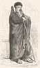 SPAIN. Cattle merchant of Cordoba 1881 old antique vintage print picture