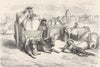SPAIN. The Jars of La Mancha 1881 old antique vintage print picture