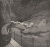 SPAIN. Gorges of Pancorbo. The Tunnel 1881 old antique vintage print picture