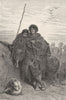 SPAIN. Basque Shepherd, province of Alava 1881 old antique print picture