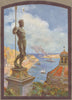 MALTA. Malta (Dingli) 1927 old vintage print picture