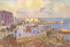 MALTA. Ghar-Id-Dud Promenade-A popular summer resort (Dingli) 1927 old print