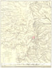 JERUSALEM. Palestine Exploration found survey; Section E W 1900 old map