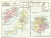 SPAIN. Mapa de la Provincia de las Palmas(Islas Orientales) 1913 old