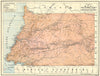 EQUATORIAL GUINEA. Mapa del Muni(Guinea Continental Espanola) 1913 old