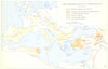 CHRISTIANITY.The Distribution of Christianity 1958 old vintage map plan chart