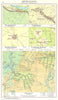 GERMANY.Landliche;Bremen;Chemnitz;Berlin;Munchen;Fehnkolonien 1958 old map