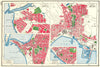 SOUTH AFRICAN PORTS. Port Elizabeth Durban Cape Town East London plans 1920 map