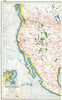 NORTH AMERICA WEST.Agricultural/Commercial products.Mississippi delta 1920 map
