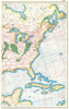 NORTH AMERICA EAST. Showing Agricultural & Commercial products 1920 old map