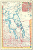 MANITOBA. Inset Winnipeg city plan. HARMSWORTH 1920 old antique map chart