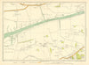 LANCS Clifton Marsh Lea Marsh Howick Hutton Hutton Marsh River Ribble 1935 map