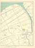 LANCS Hesketh Lane Old Marsh New Becconsall Much Hoole River Asland 1935 map