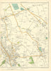 LANCASHIRE Darwen Lower Blackamoor Belthorn Hollin's Grove Hoddlesden 1935 map