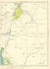 LANCS Anglezarke Moor Heapey Withnell Wheelton Plantations Brinscall 1935 map