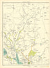LANCASHIRE Entwistle Wayoh Fold Edgworth Orrell Moss Edgworth Moor 1935 map