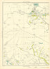 LANCASHIRE Smithills Moor Rivington Belmont Reservoir Bottom Pasture 1935 map