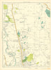 LANCASHIRE Bury Freetown Fernhill Seedfield Limefield Walmersley 1935 old map