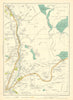LANCS Littleborough Durn Chelburn Moor Summit Calderbrook Blackstone 1935 map
