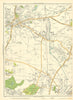 LANCASHIRE Middleton Manchester Failsworth Drummer Hill Moston Oldham 1935 map