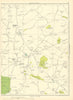 LANCASHIRE Melling Mount Kirkby Park Kirkby Waddicar Webster's Pits 1935 map