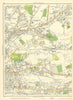 MANCHESTER Newton Heath Clayton bridge Culcheth Failsworth 1935 old map