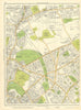 LIVERPOOL Walton On The Hill Clubmoor Fazakerley Norris Green Anfield 1935 map