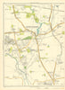 LANCS Newton-le-Willows Wargrave Vulcan Winwick Hermitage Green Lowton 1935 map