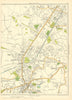 CHESHIRE Altrincham Timperley Oldfield Broadheath Ashton-on-Mersey 1935 map