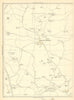 KIRKBY OVERBLOW Spofforth Haggs Netherby Chapelhill Spacey Houses 1935 old map