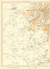 HARROGATE Harlow Hill Beckwith Pannel Rossett Green Burn Bridge 1935 old map