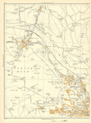 KEIGHLEY Steeton Alder Carr Spring Crag Beechcliffe Braithwaite Utley 1935 map